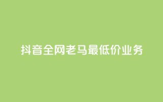 抖音全网老马最低价业务,点赞24小时服务平台 - dy24小时下单平台评论 - QQ动态自动秒赞