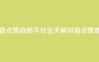 二十四小时抖音点赞自助平台(全天候抖音点赞增长服务)