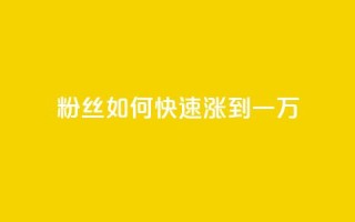 粉丝如何快速涨到一万,qq漫游是过了七天就没有吗 - 快手一元100个赞 - 如何获得1000粉丝
