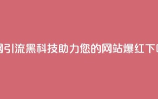 全网引流黑科技：助力您的网站爆红!