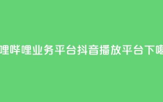 哔哩哔哩业务平台 - 抖音播放平台