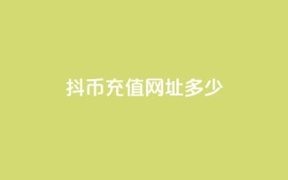 抖币充值网址多少 - 抖币充值链接如何找到以及使用指南!