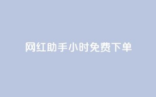 网红助手24小时免费下单,卡盟在线自助下单便宜 - ks账号 - dy业务低价自助下单转发