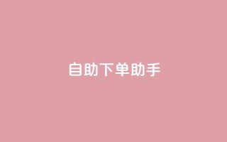 自助下单助手,卡盟自动发卡网 - 抖音作品点赞自助 - dy自助下单网