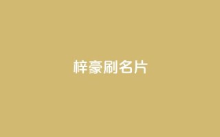 梓豪刷名片,抖音粉丝怎么充 - qq空间快速秒赞全网最低 - Dy号商购买