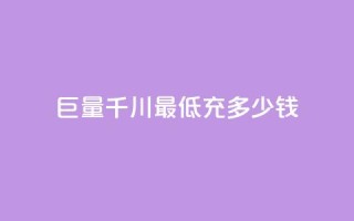 巨量千川最低充多少钱,卡盟平台24小时自助下单 - 云小店24小时自助下单 - 拼多多免费助力平台