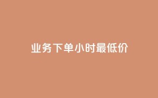 dy业务下单24小时最低价 - dy业务下单24小时内享最优惠价格!