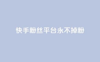 快手粉丝平台+永不掉粉,刷粉每天都掉粉正常吗 - 抖音涨一个粉丝几块钱 - qq空间人气精灵手机版下载