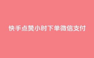 快手点赞24小时下单微信支付,网红助手点赞 - 快手免费涨8000粉丝 - qq的个性赞没有免费的吗
