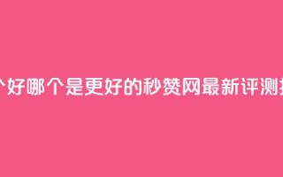 秒赞网哪个好 - 哪个是更好的秒赞网？最新评测揭秘~