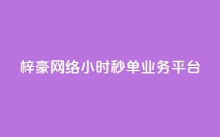 梓豪网络24小时秒单业务平台,抖音业务点赞真人 - dy业务下单24小时最低价 - 抖音24小时在线商城