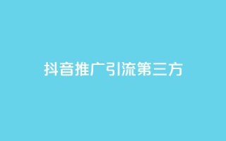 抖音推广引流第三方 - 抖音业务下单24小时子子铺子