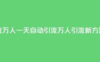 qq一天自动引流5万人 - 一天自动引流5万人，qq引流新方法揭秘!