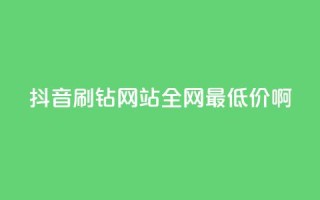 抖音刷钻网站全网最低价啊,dy播放量24小时到账 - 快手打call业务购买 - 快手业务卡盟网站