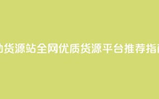 全网辅助货源站 - 全网优质货源平台推荐指南!