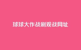 球球大作战刷观战网址,快手一元秒杀10000播放 - KS播放量自助 - 抖音全网老马最低价业务