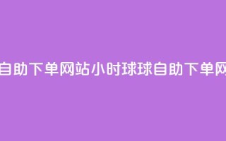 球球24小时自助下单网站(24小时球球自助下单网站)