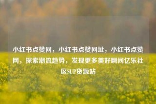 小红书点赞网，小红书点赞网址，小红书点赞网，探索潮流趋势，发现更多美好瞬间亿乐社区SUP货源站