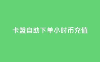 卡盟自助下单24小时q币充值 - 自助24小时Q币充值服务，轻松卡盟下单!