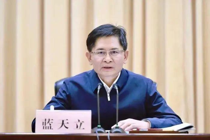 正部级蓝天立被查，广西表态  第1张